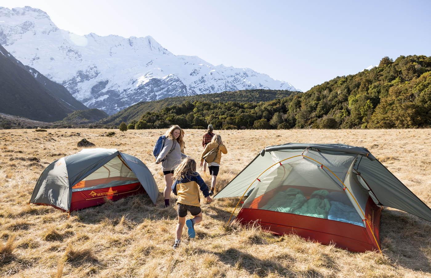 Camping- und Trekkingzelt